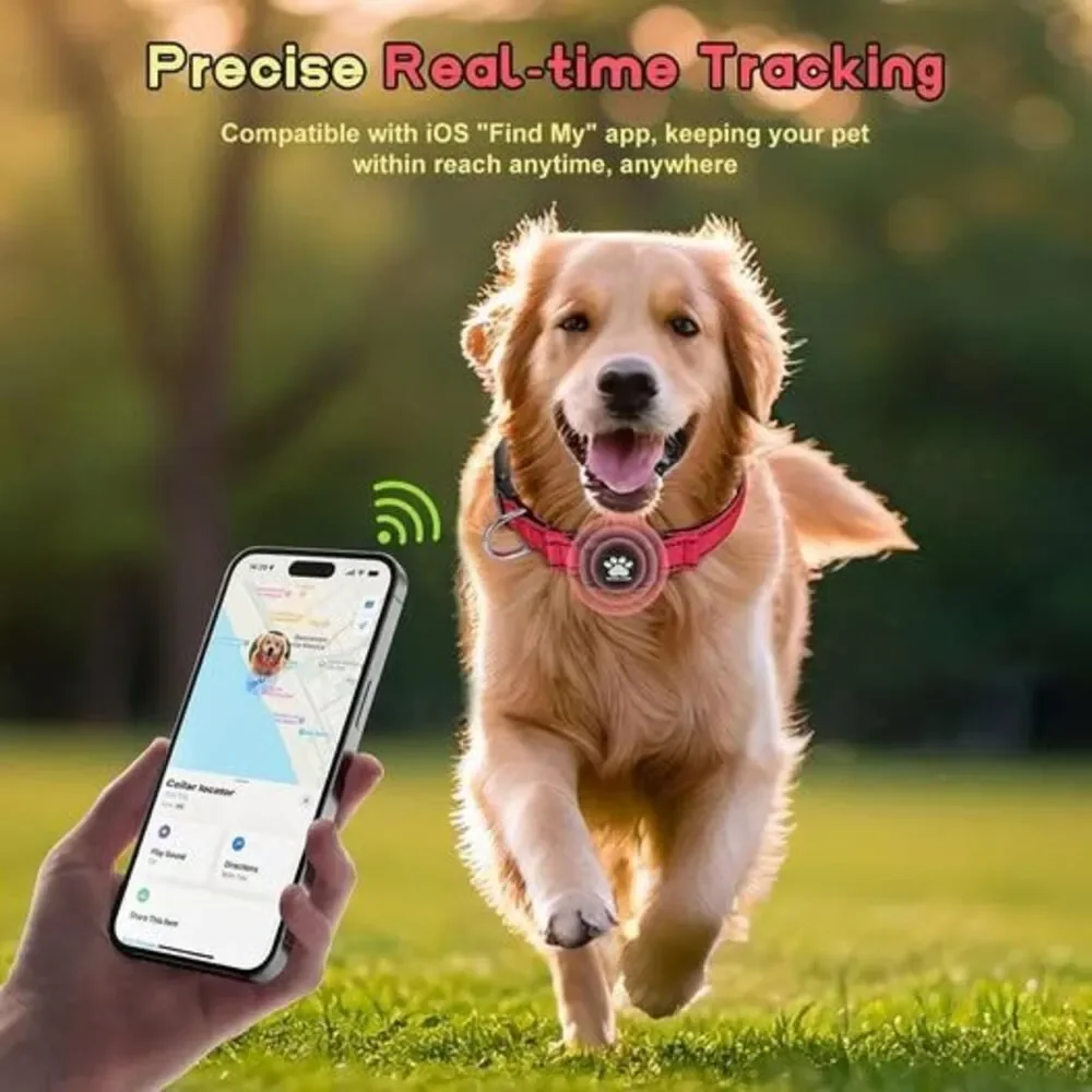 GPS Dog Collar Tracker 2-in-1